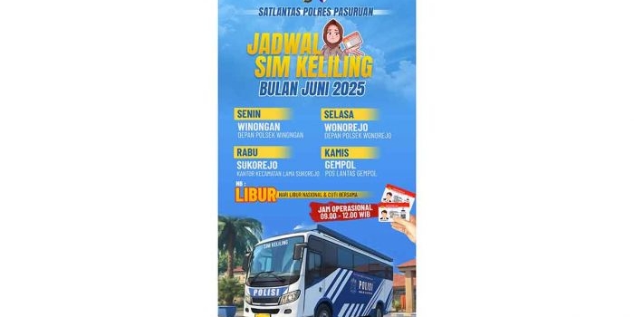 jadwal-layanan-sim-keliling-polres-pasuruan-selama-juni-2025