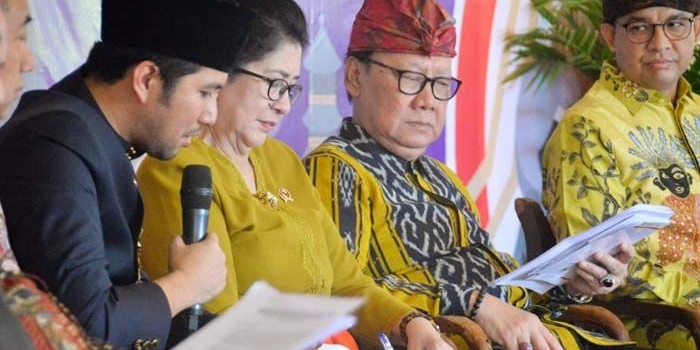 Wakil Gubernur Jawa Timur, Emil Elestianto Dardak membagikan strategi sukses guna mewujudkan eliminasi penyakit malaria di Jatim dalam Peringatan Hari Malaria se-Dunia di Denpasar, Bali. foto: ist