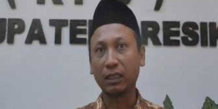 Ketua KPU Gresik, Akhmad Roni