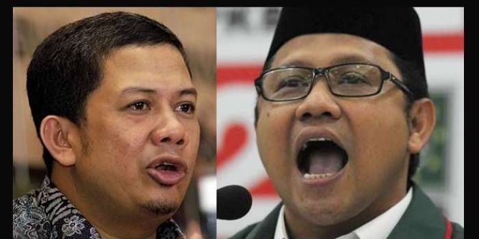 Fahri Hamzah dan Muhaimin Iskandar.