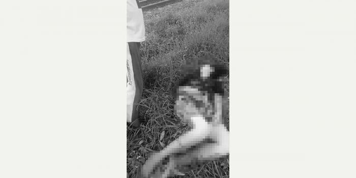 Penemuan mayat wanita di bawah Flyover Aloha, Sidoarjo.