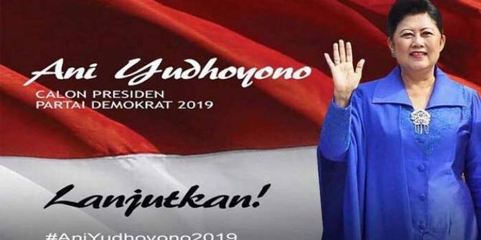 Gambar pencapresan Ani Yudhoyono yang beredar di dunia maya.