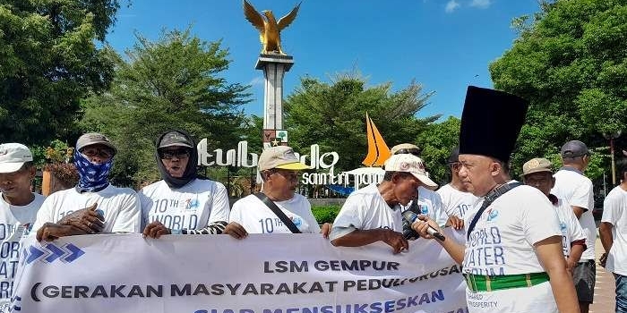 lsm-gempur-sokong-pagelaran-forum-air-dunia-di-bali-turunkan-puluhan-bentor