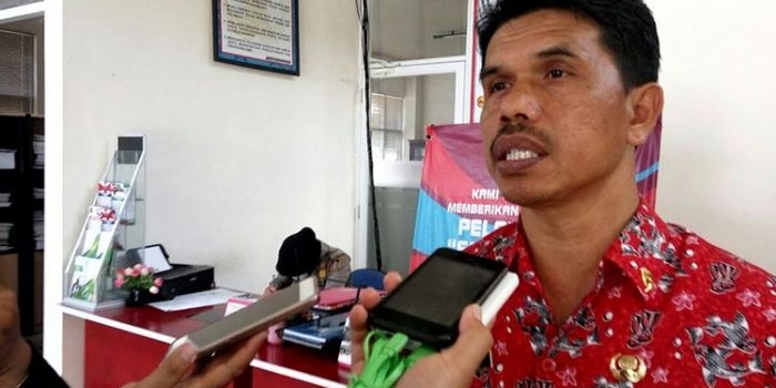 Suharyono, Kepala DPMTKPTSP Kota Blitar.