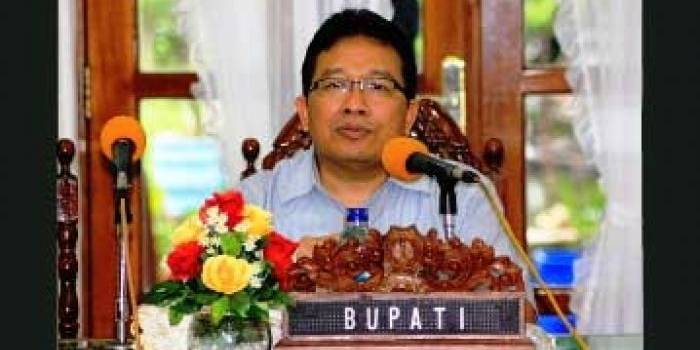 Bupati Bojonegoro Suyoto. foto: eky nurhadi/BANGSAONLINE
