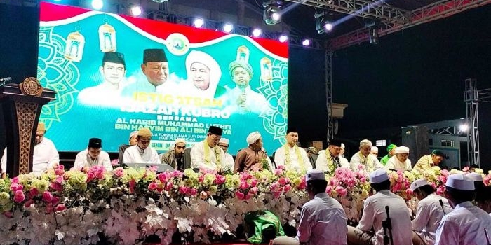 Istighosah Kubro di Ponpes Nurul Taqwa Bondowoso yang dihadiri 40 ribu jamaah.