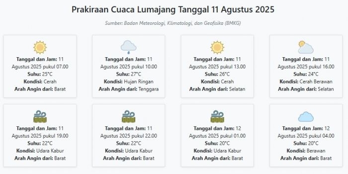 prakiraan-cuaca-lumajang-hari-ini-senin-11-agustus-2025-suhu-20-27°c-kecepatan-angin-13-3-ms