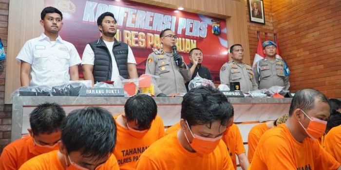 polres-pasuruan-ungkap-104-kasus-dan-tangkap-71-tersangka-saat-operasi-sikat-semeru-2025
