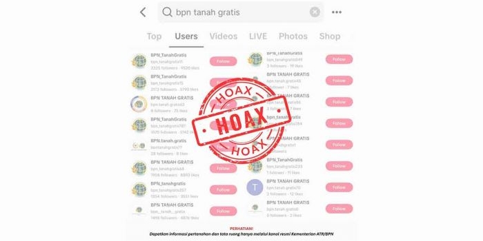kementerian-atrbpn-minta-masyarakat-waspadai-hoaks-di-tiktok