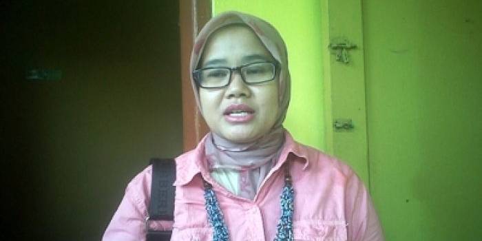 ?Siti Zahrah, Ketua Panwaslu Kabupaten Bangkalan. Foto:imam hambali/BANGSAONLINE