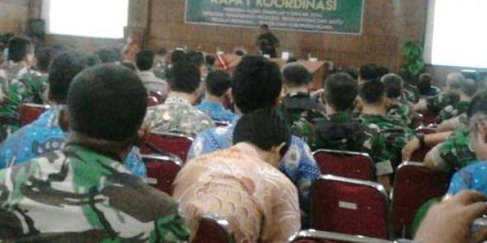 Rapat koordinasi persiapan musim tanam kedua tahun 2016 di Ngawi.