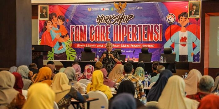 Workshop Fam Care Hipertensi di Kota Kediri. Foto: Ist