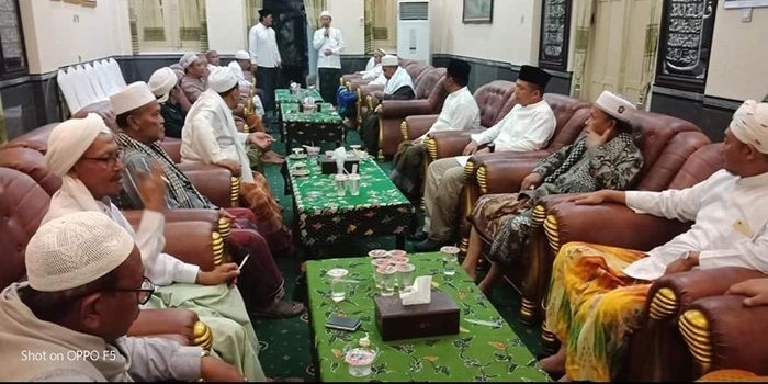 Para Ulama saat hadir di pendopo kabupaten.