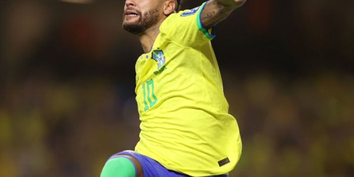 Neymar pimpin top skor sementara Top Skor Kualifikasi Piala Dunia 2026 zona Conmebol.
