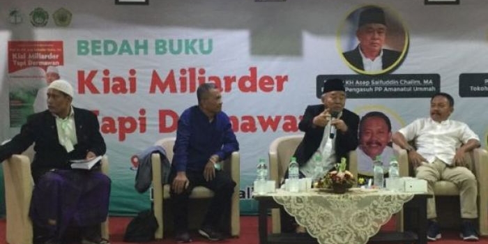 Para pembicara Bedah Buku karya M Mas