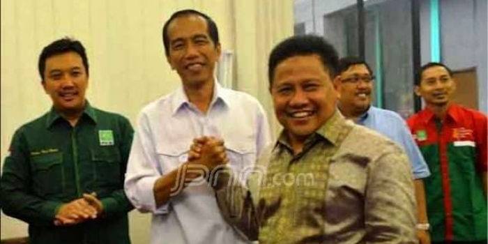 Jokowi dan Mulaimin Iskandar. foto:repro jpnn