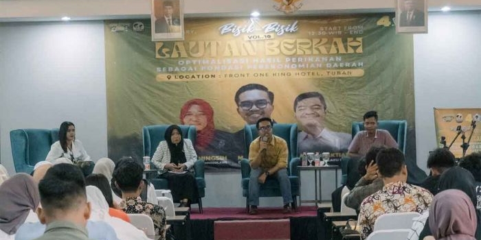 Diskusi yang digelar Gempur 08 di Tuban.