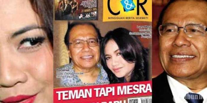 Rizal Ramli dan Cornelia Agatha di tabloid C&R