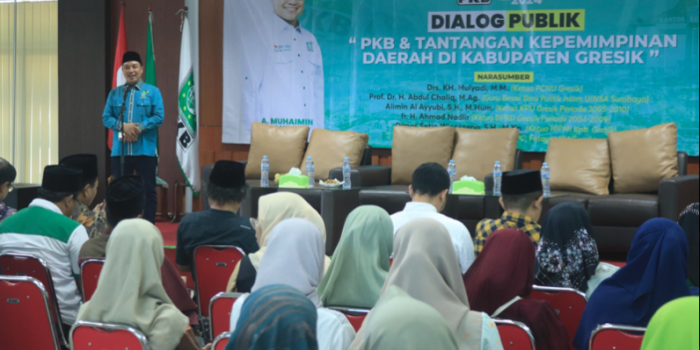 DPC PKB Gresik saat launching penjaringan calon kepala daerah 2024 (dok. Ist)