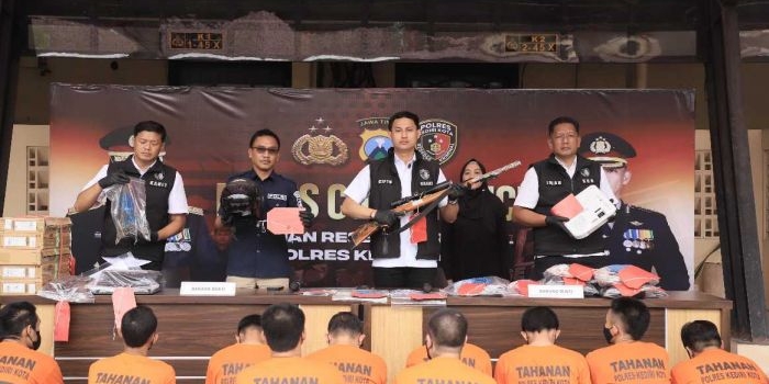 operasi-sikat-semeru-2025-polres-kediri-kota-ungkap-sejumlah-kasus-kriminal