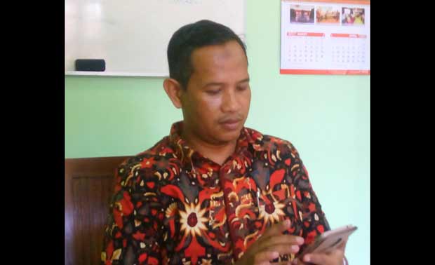 Ketua KPU Kabupaten Pasuruan, Winaryo Sujoko.
