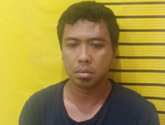 Tampang pelaku copet konser yang diamankan anggota Polsek Tambaksari