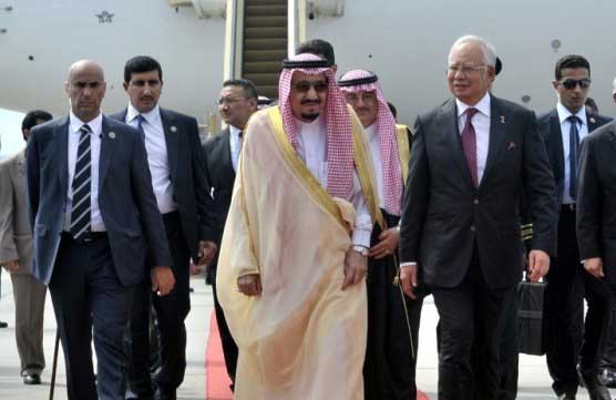 Raja Salman saat berkunjung ke Indonesia.
