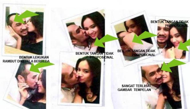 Foto mesra Abraham Samad yang direkayasa. foto: viva.co.id