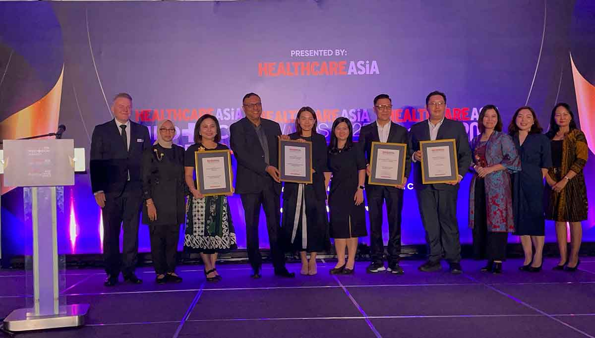 Siloam Hospitals Group dalam ajang Healthcare Asia Awards 2025.