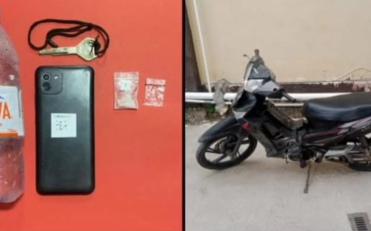 Barang bukti yang diamankan Polres Lamongan dari pelaku pengedar sabu