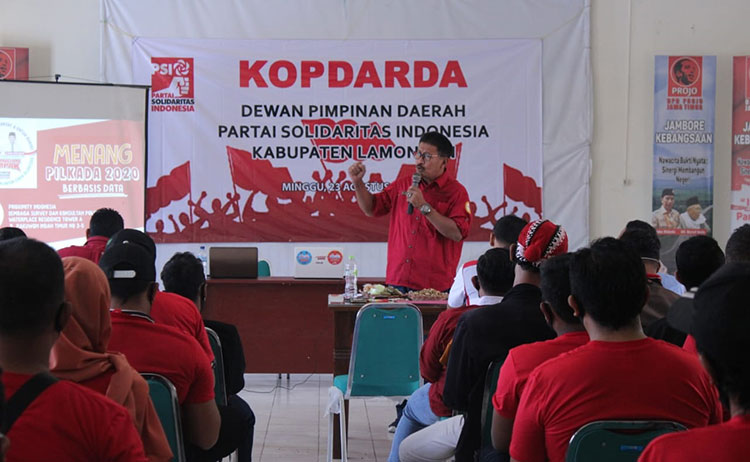 Pilkada Lamongan 2020, PSI Rekom Pasangan Independen Suhandoyo-Su’uddin