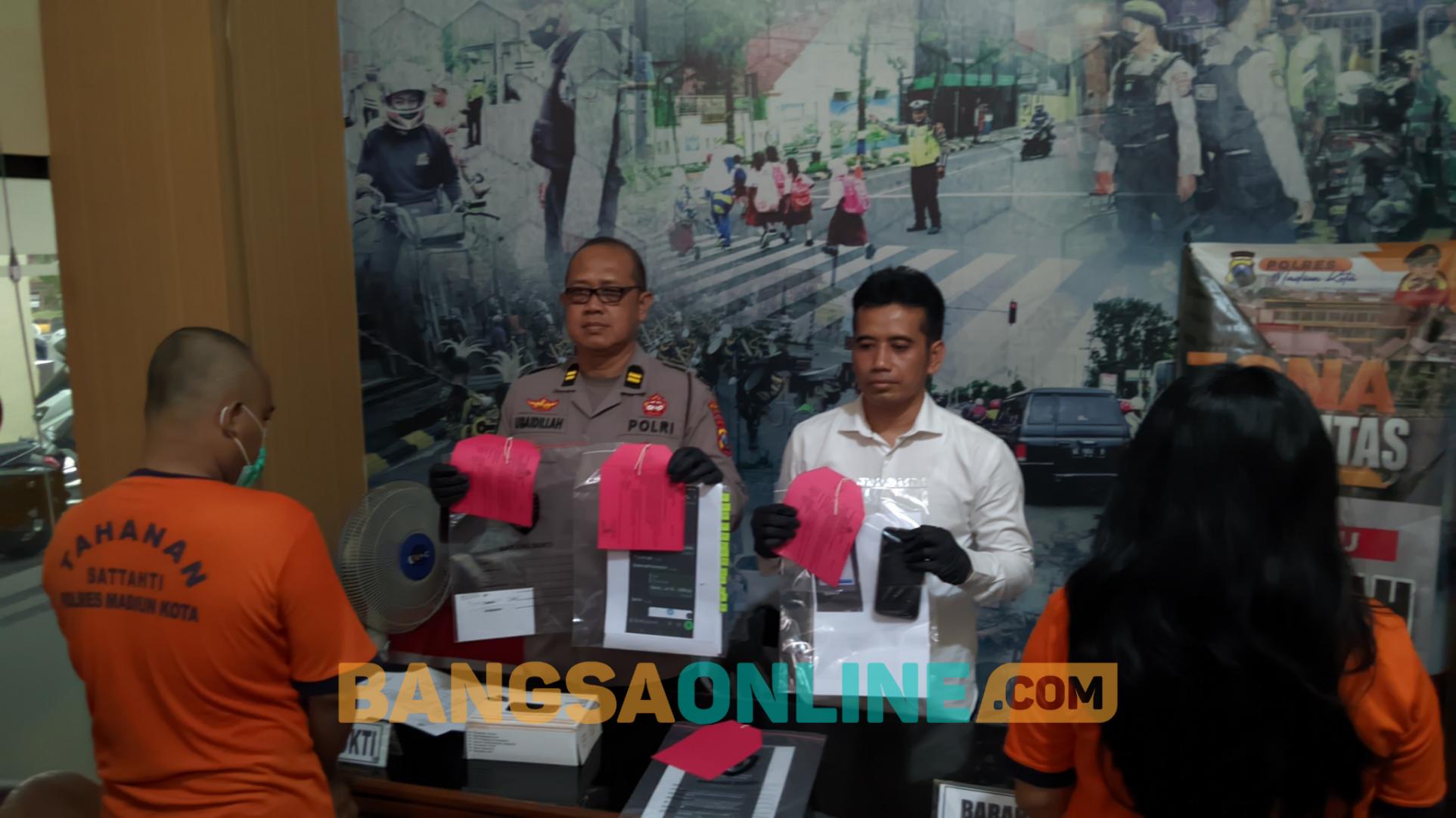 Polres Madiun Kota Amankan Pelaku Penipuan Dana Talangan dan Curanmor