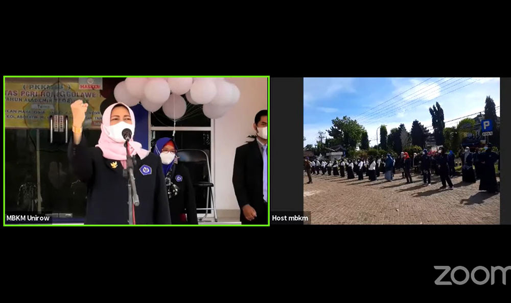 Ikuti PKKMB, Sebanyak 536 Mahasiswa Baru Unirow Tuban Diminta Cepat Adaptasi