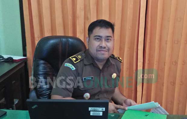 Kasi Intel Kejaksaan Negeri Tuban, Teguh Basuki Heru.
foto: GUNAWAN/ BANGSAONLINE