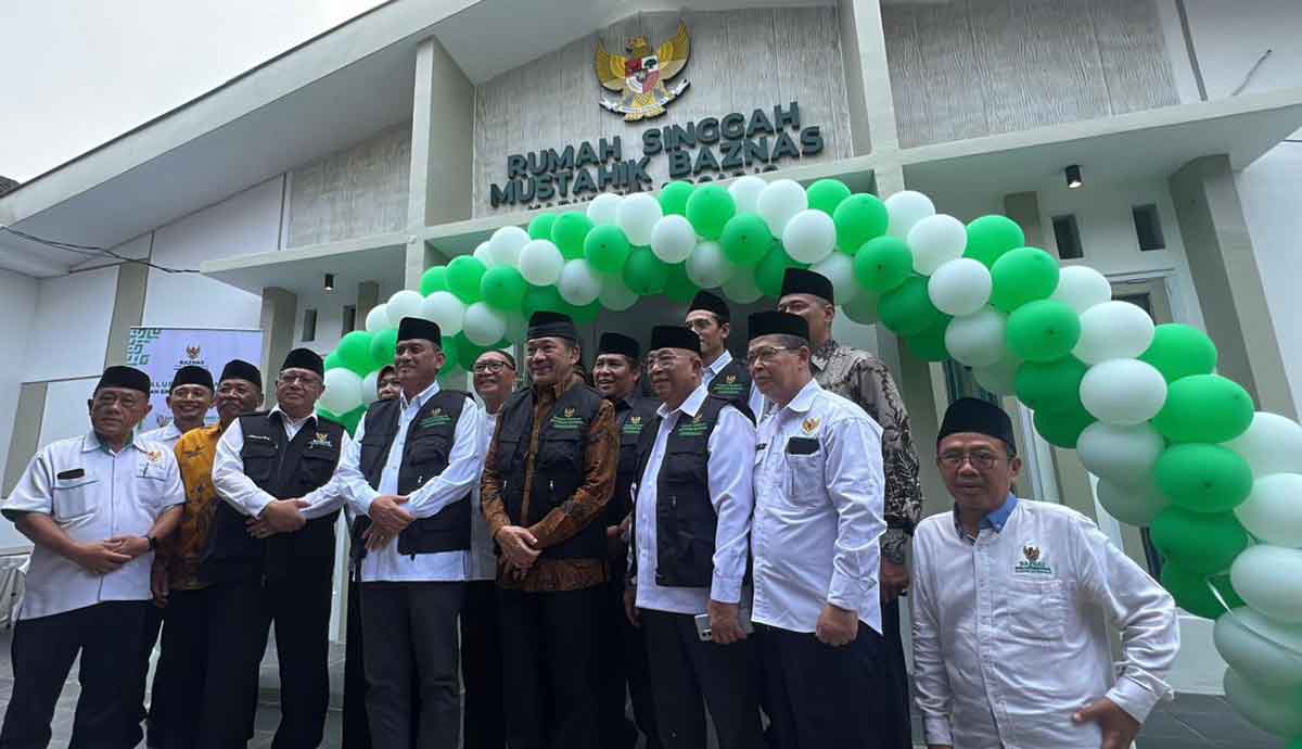 Peresmian Rumah Singgah Mustahik di Sidoarjo.