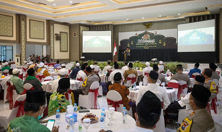 Audiensi dan silaturahmi di Gedung Mahameru, Rabu (18/11/2020) siang. (foto: ist)