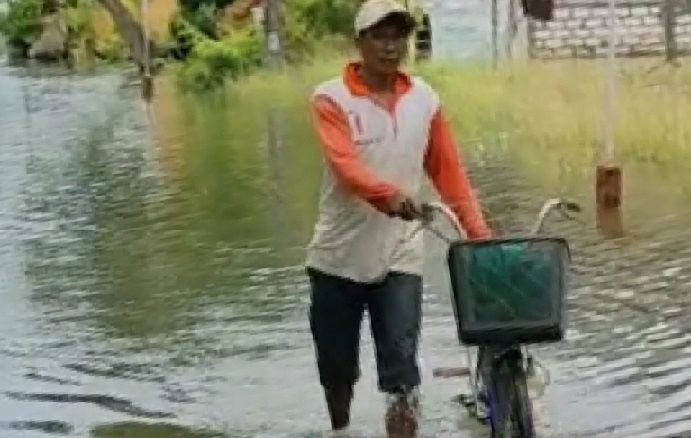 Normalisasi Kali Lamong, Tahun ini, Pemkab Gresik Mulai Lakukan Penlok