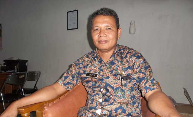 Kepala Kantor ESDM Kabupaten Sumenep, Abd. Kahir. foto: RAHMATULLAH/ BANGSAONLINE