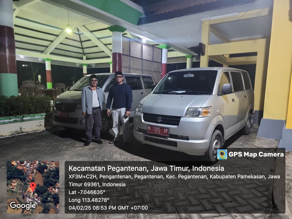 Foto yang disebut sebagai bukti penyerahan mobil Sigap dan Siaga yang di saksikan langsung oleh Forkopim dan Camat Pengantenan