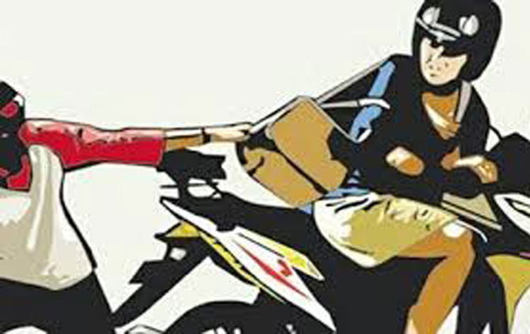 Ilustrasi jambret. 
