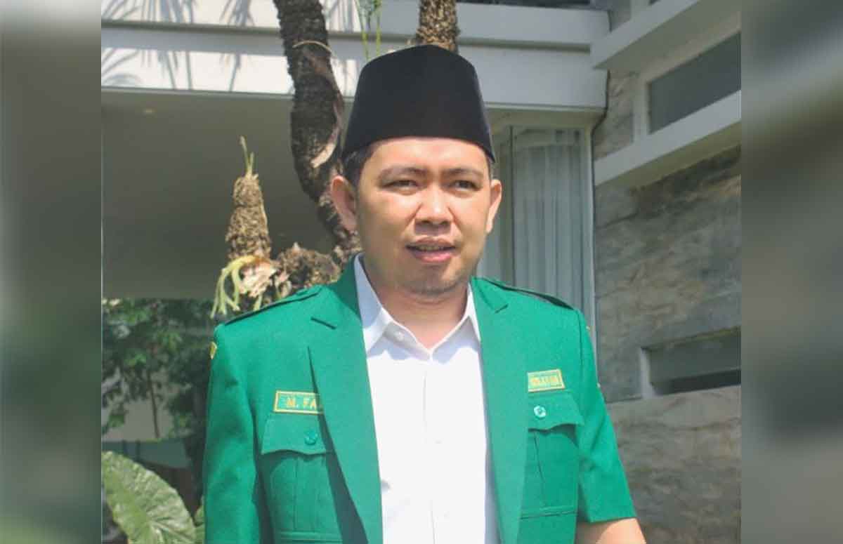 Bendahara GP Ansor Jawa Timur, Muhammad Fawait,  Foto: Ist