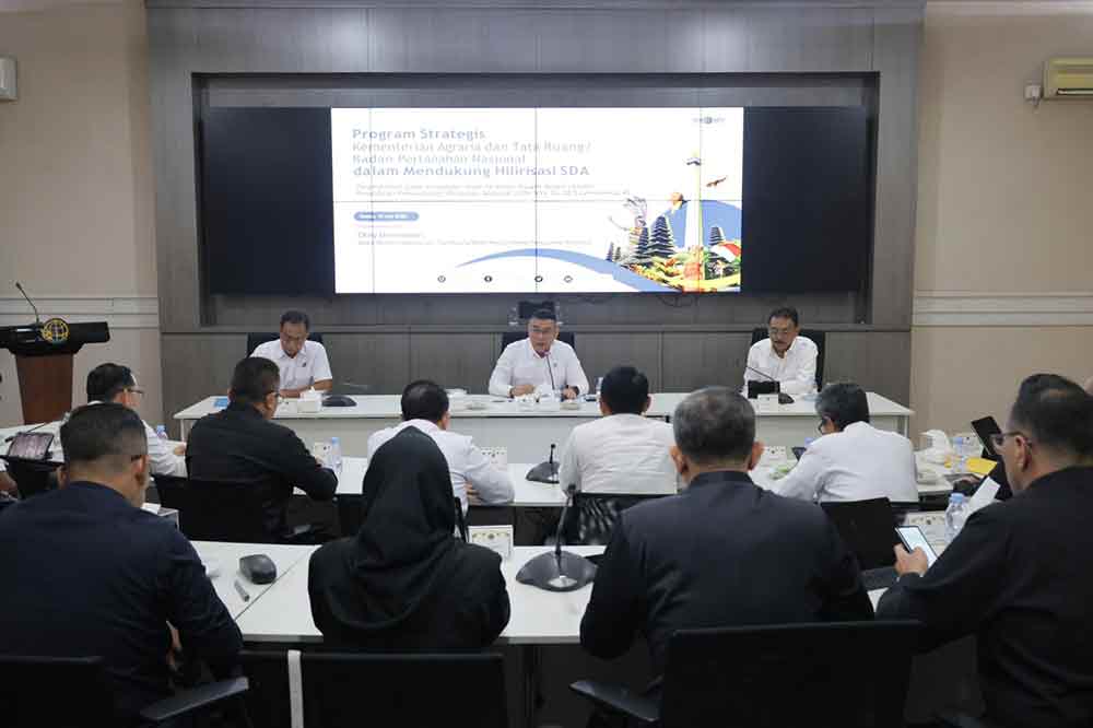 Kunjungan P3N Lemhannas RI di Kantor ATR/BPN Jakarta. (Ist)