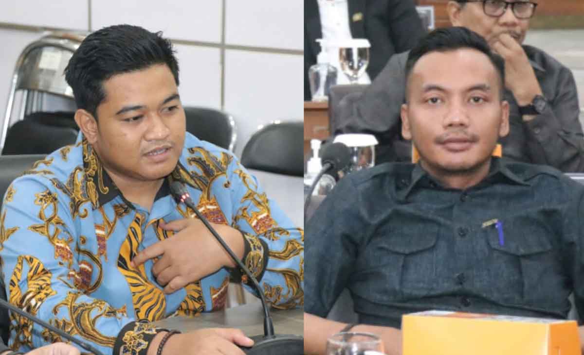 Kolase foto Ketua DPRD Gresik, M Syahrul Munir (kiri), dan Ketua Komisi IV DPRD Gresik, Muchamad Zaifudin (kanan). Foto: Ist