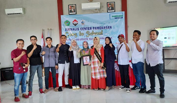 Nayla Baddrut Tamam Ajak Pemuda Pamekasan Tumbuhkan Minat Baca Tulis