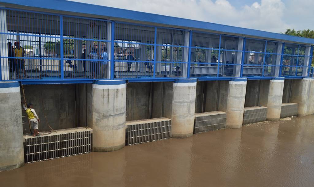 Dam Sluice di Situbondo. Foto: Hadi Harian Bangsa