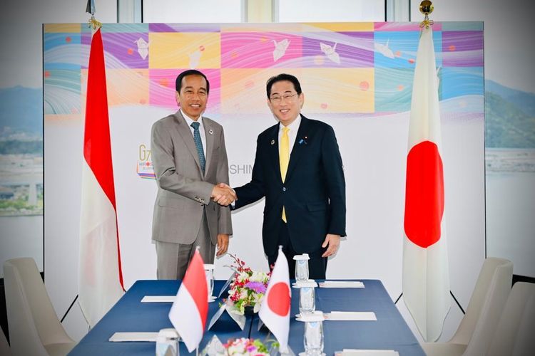 Presiden Jokowi Bertemu PM Kishida, Bahas Perundingan Kerja Sama Ekonomi Indonesia-Jepang. Foto: Ist
