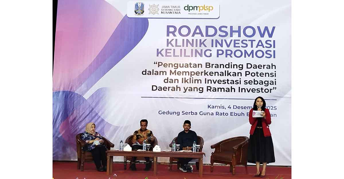 Kegiatan yang berlangsung di Gedung Serba Guna Rato Ebhu, Bangkalan.