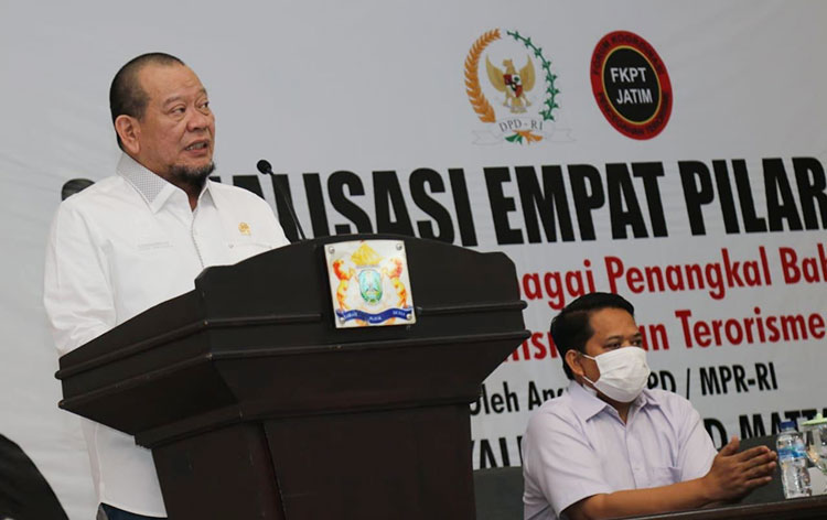 Ketua DPD RI, LaNyalla Mahmud Mattalitti.