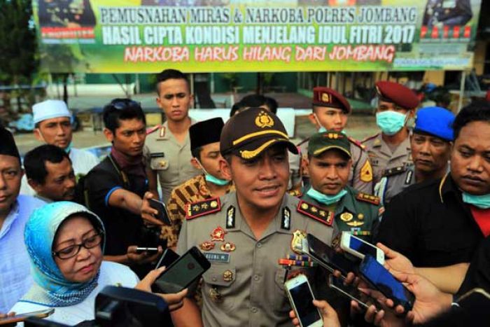 AKBP Agung Marlianto, Kapolres Jombang.