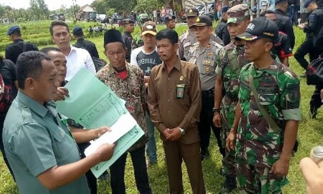 Pelaksanaan eksekusi tanah yang ditolak ahli waris.